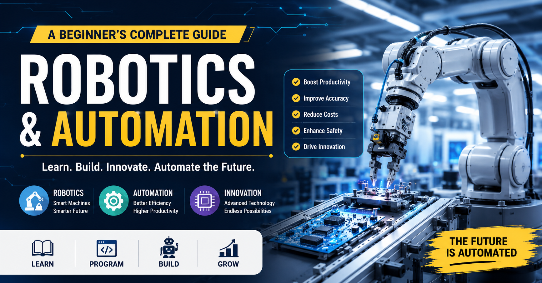 Robotics and Automation: A Beginner's Complete Guide